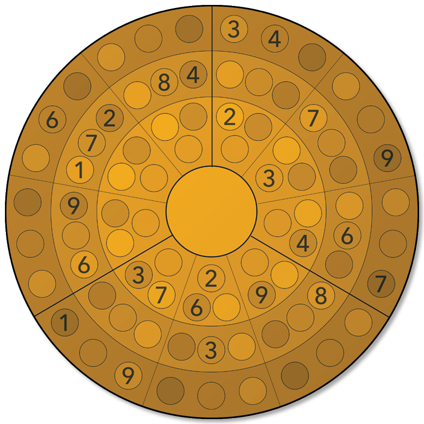 round sudoku - roundoku - the better sudoku - A round Experience