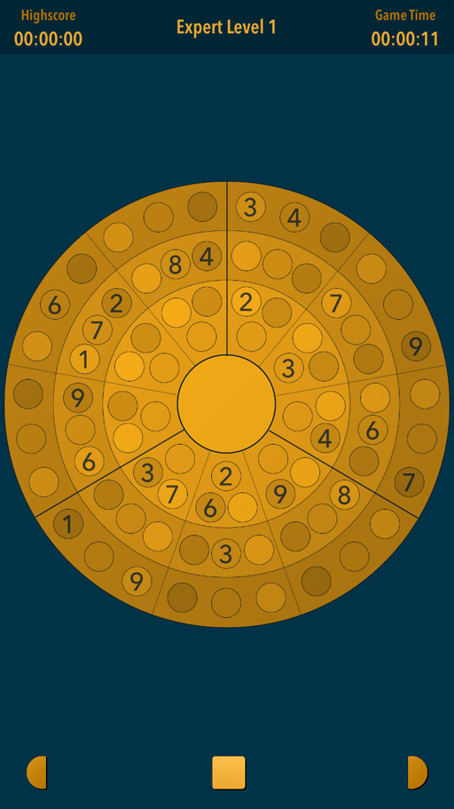 Roundoku The Better Sudoku Circular Round Experience